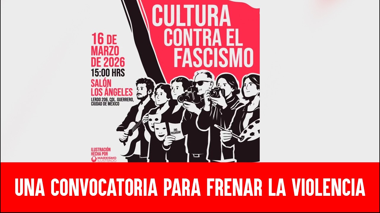Tendedero | Cultura contra el f4sc1smo: una convocatoria para frenar la violencia