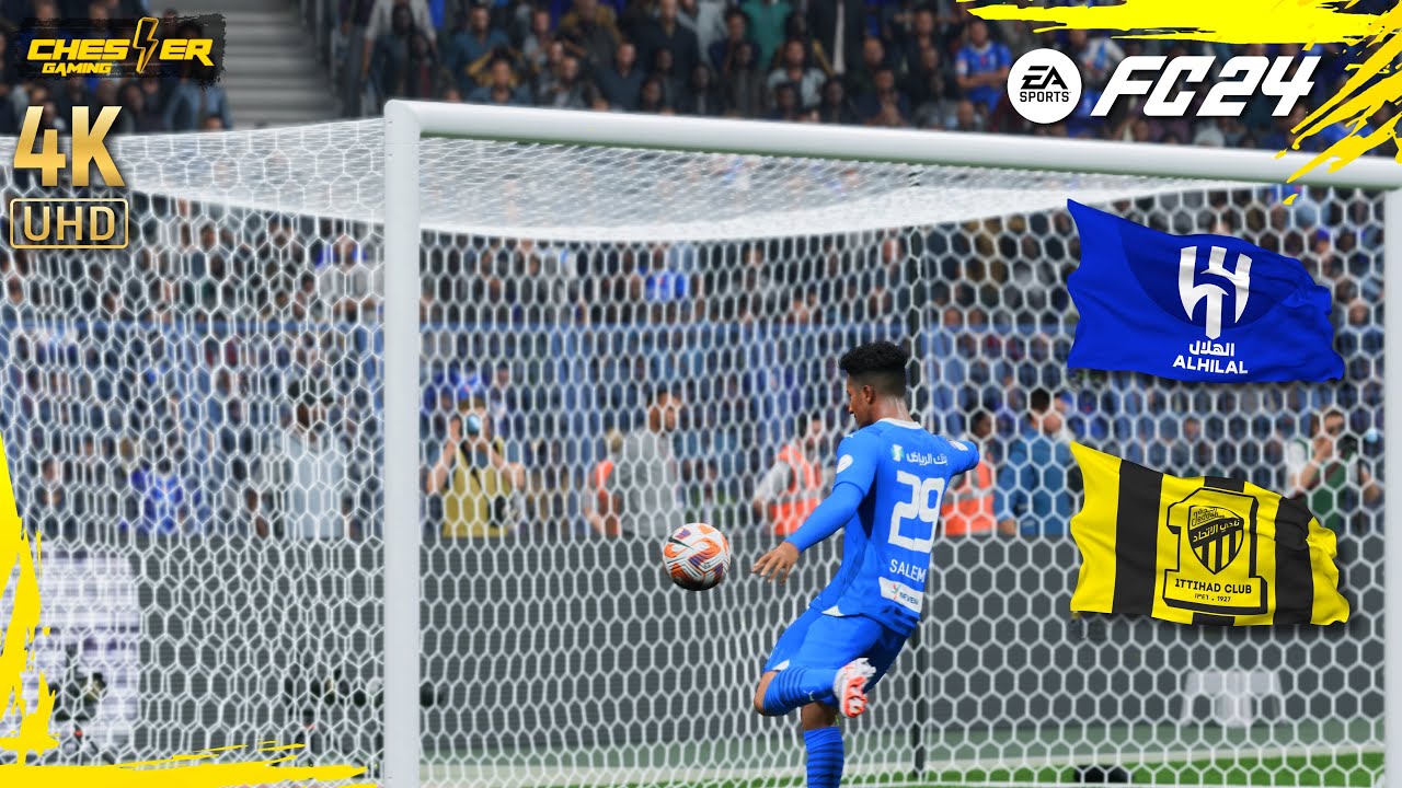فيفا 24 | مباراة الهلال ضد الاتحاد السعودي| كأس الملك - بلاي ستيشن 5