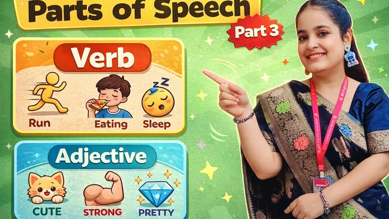 Understanding Verbs & Adjectives in English | Part 3