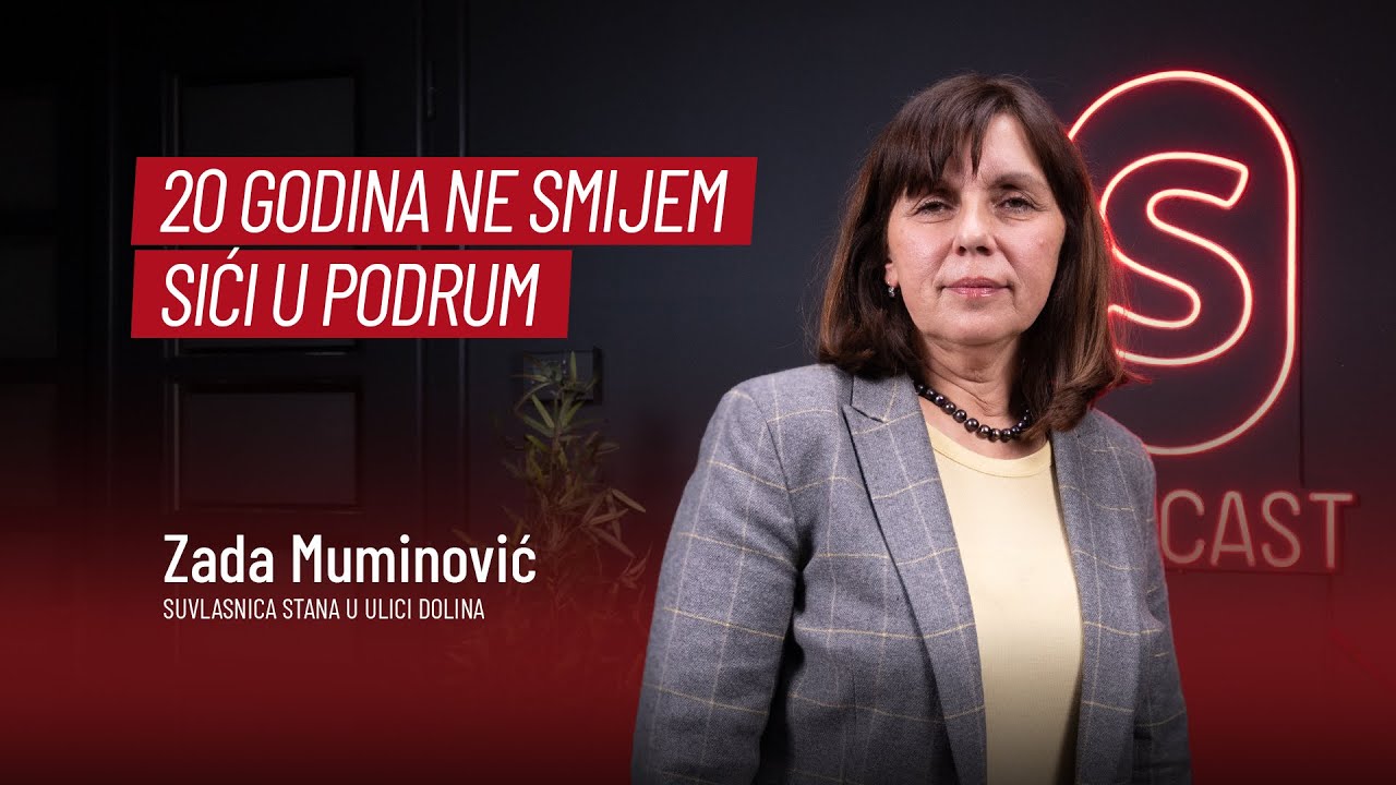 Podcast S - Zada Muminović: Štakori i žohari su stalni 'stanovnici' zgrade u centru Sarajeva
