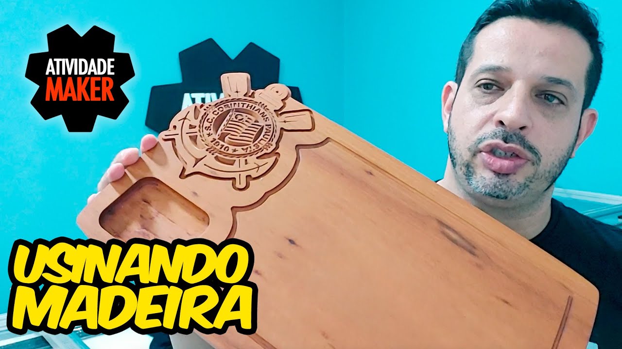 Usinando Tábua de Corte - CNC Router Revolution