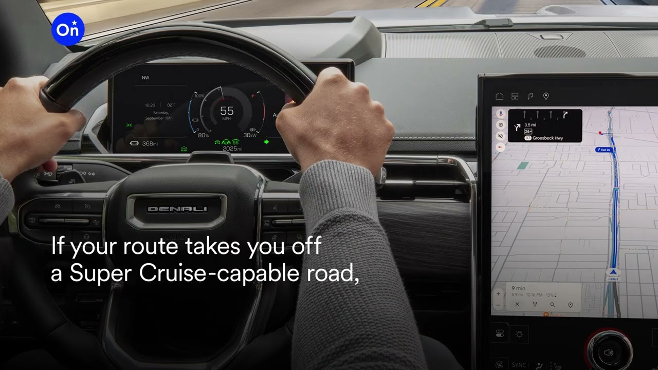 Expanded Google built-in technology with Super Cruise driver assistance tech