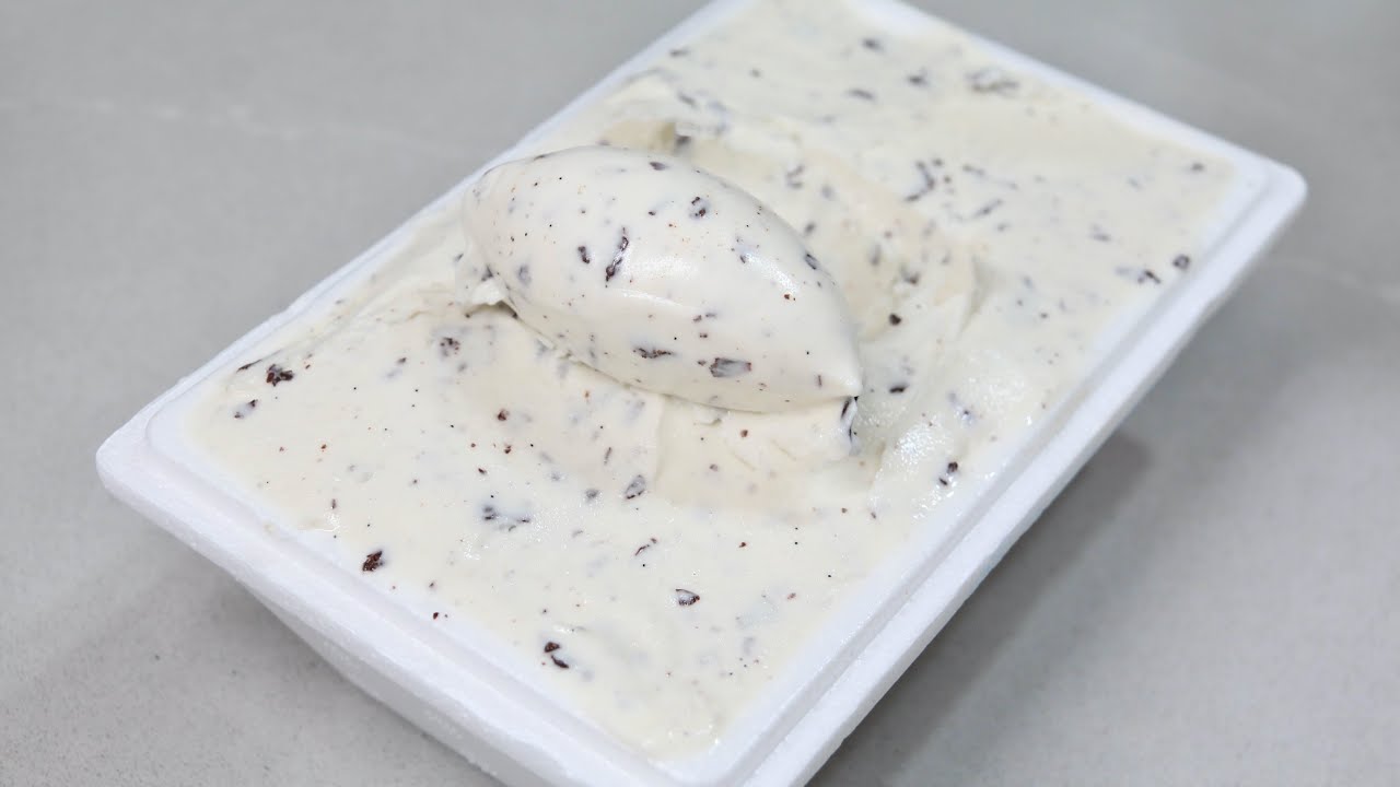 Helado de Stracciatella/Stracciatella ice cream