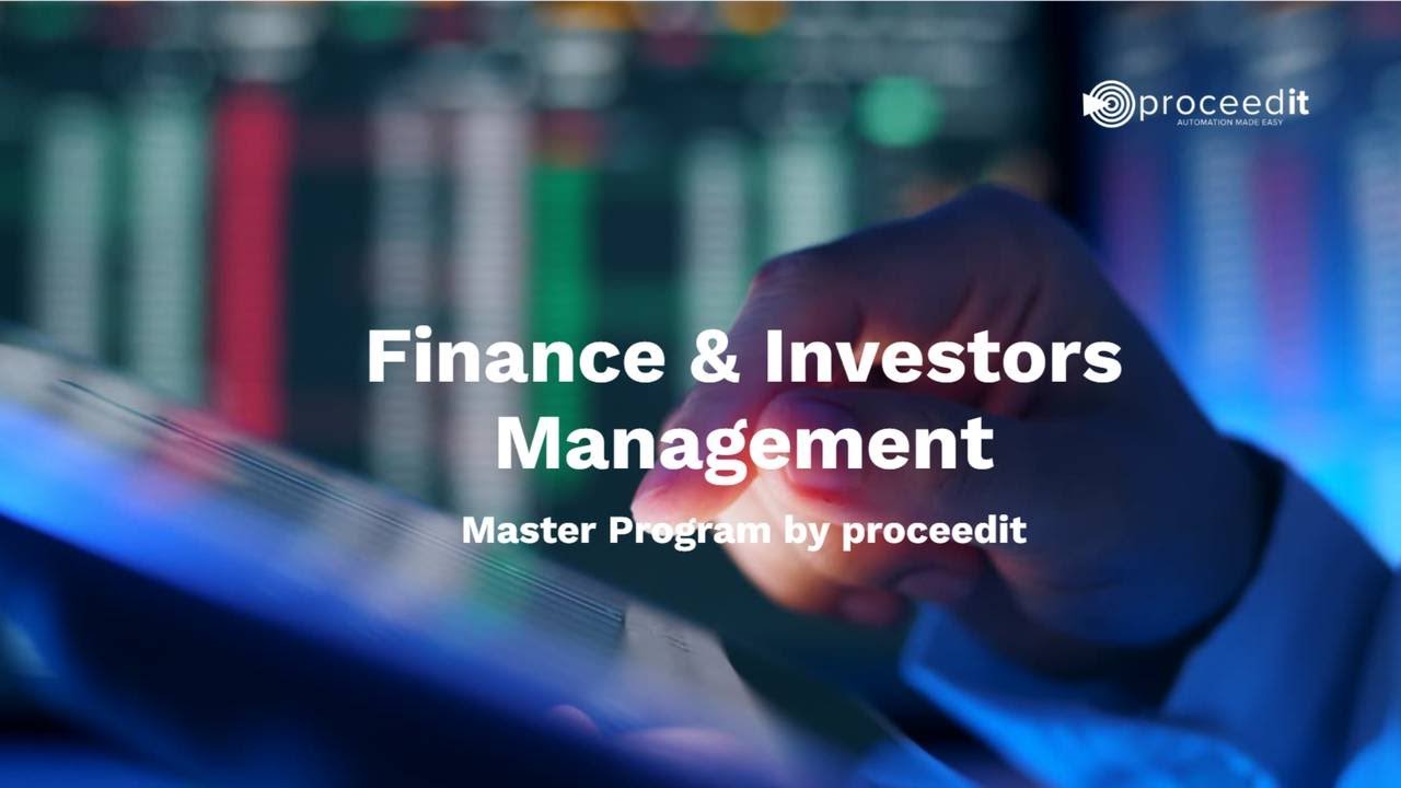 Finance & Investors Master Program