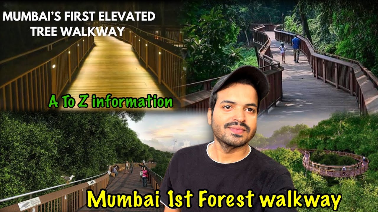 Mumbai’s 1st Elevated Nature Trail Malabar Hill Singapore Style Forest walk | KanaiyaBaraiVlogs