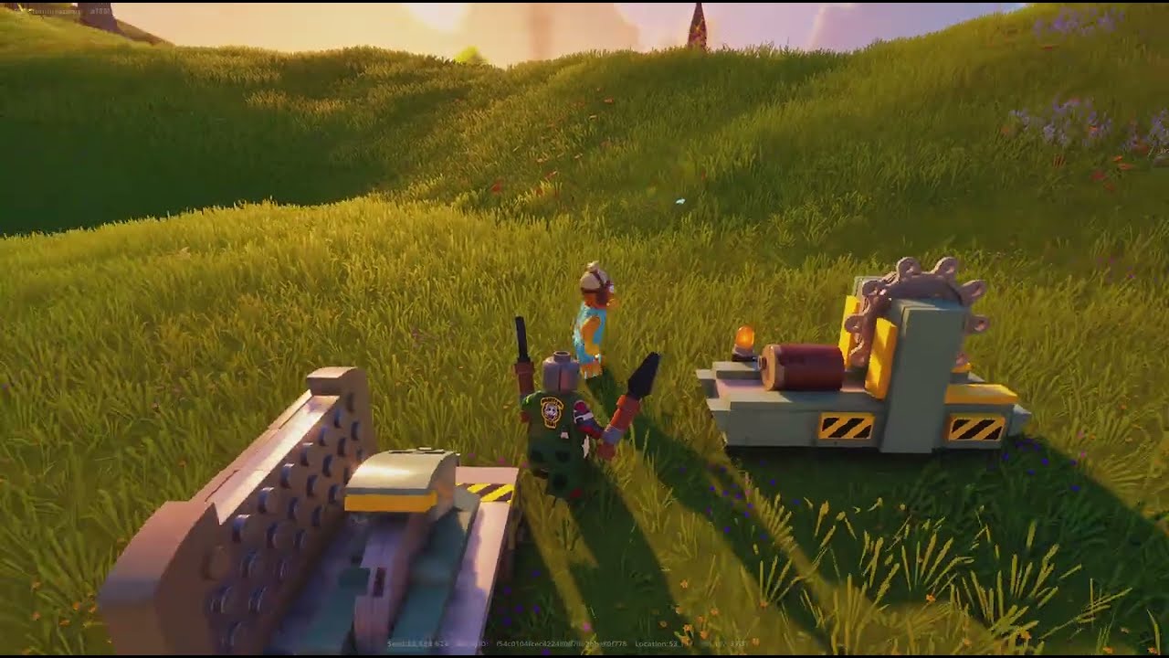 A battle of the storm.( Lego Fortnite.)