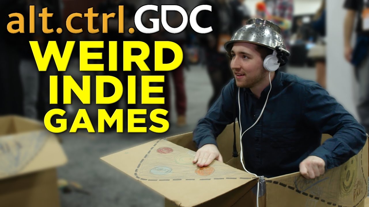 Nick Plays with Weird Controllers @ alt.ctrl.GDC
