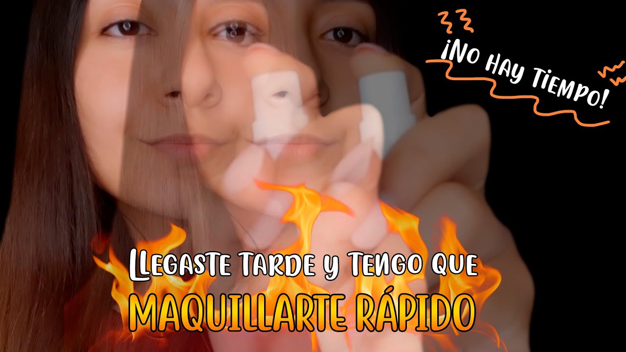 ASMR español | ASMR VISUAL + M0UTH SOUNDS | MAQUILLÁNDOTE  para tu SESIÓN DE FOTOS | Ann Vargas