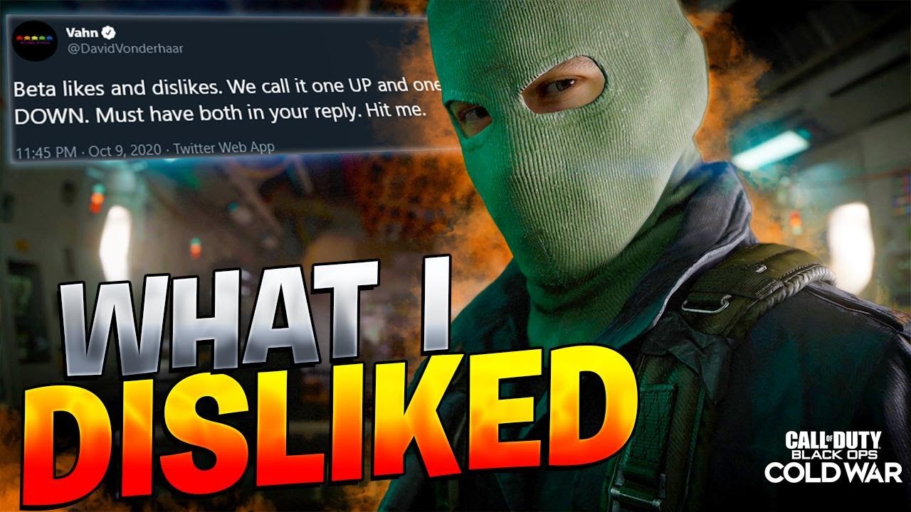 Black Ops Cold War... What I DISLIKED (My Honest Review)