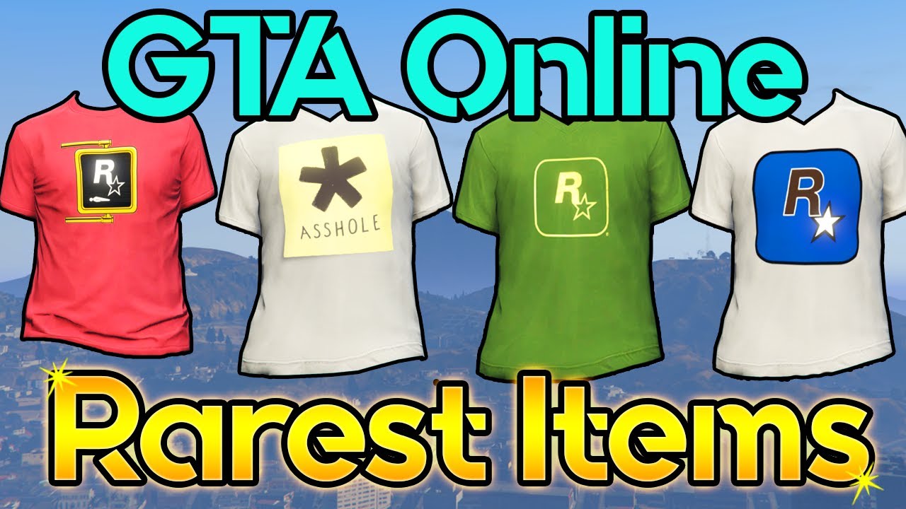 The Rarest Items in GTA Online
