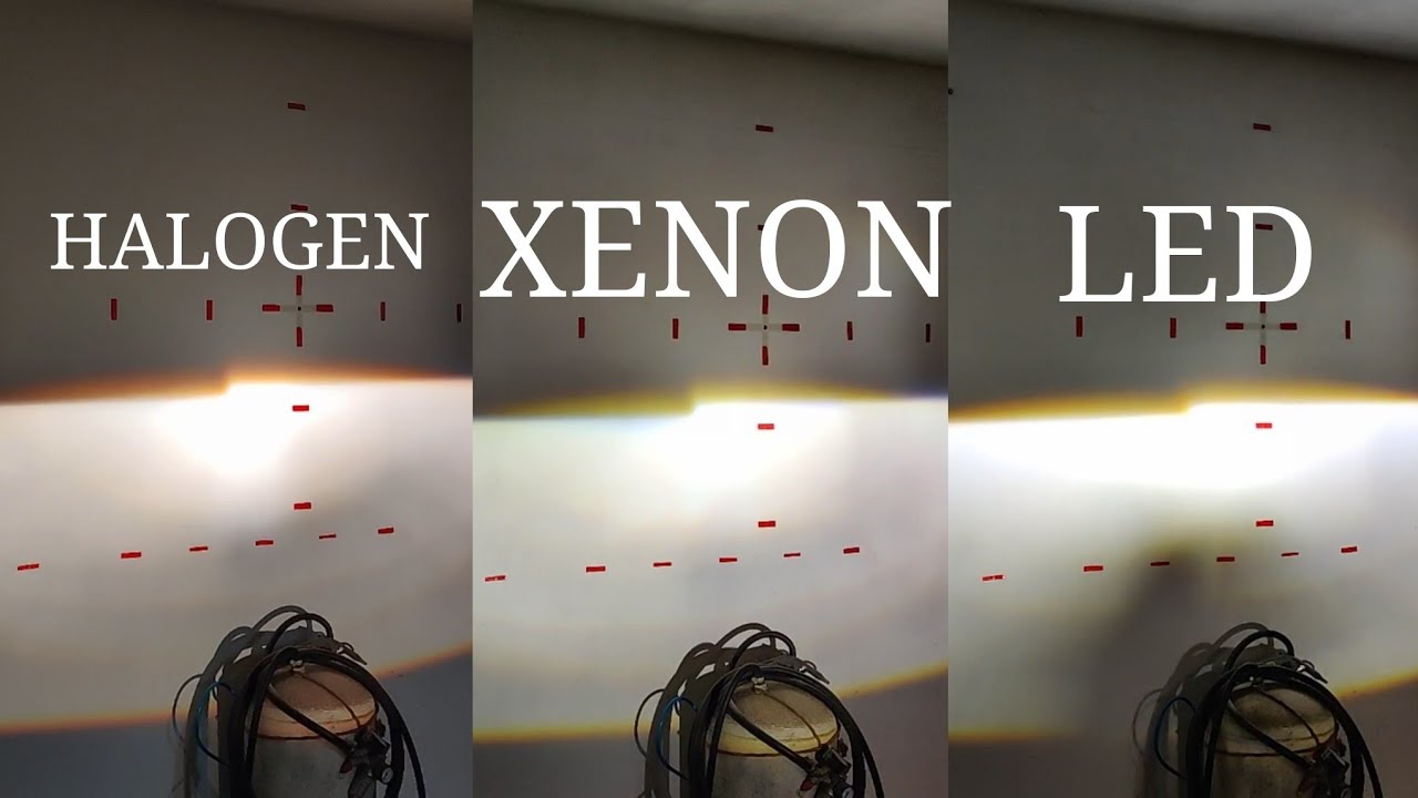 ✅ГАЛОГЕН, КСЕНОН, ИЛИ LED ?  Цоколь H11, Ford Fusion USA. HALOGEN vs LED vs XENON