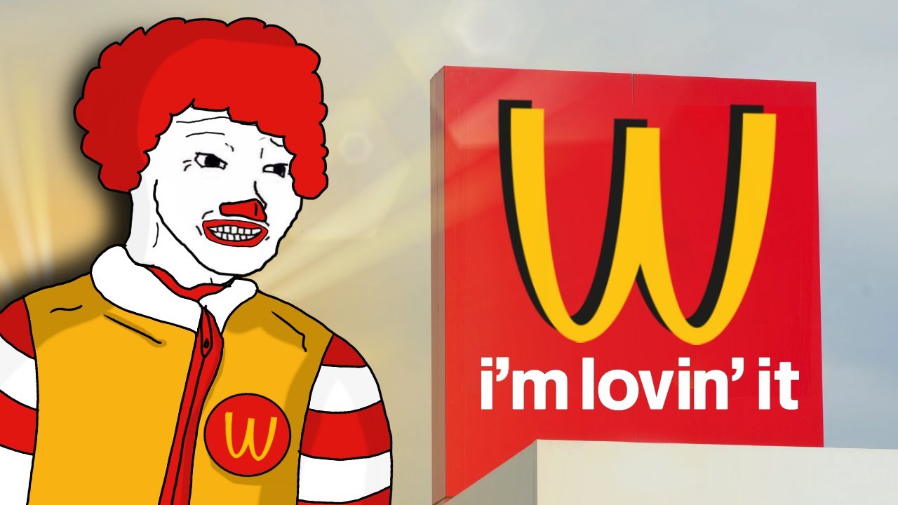 WOJAK WORKS AT WAGEDONALD AS A CLOWN