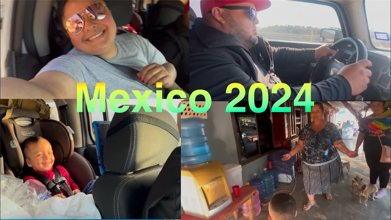 Primer viaje en familia por carretera a Mexico 🇲🇽
