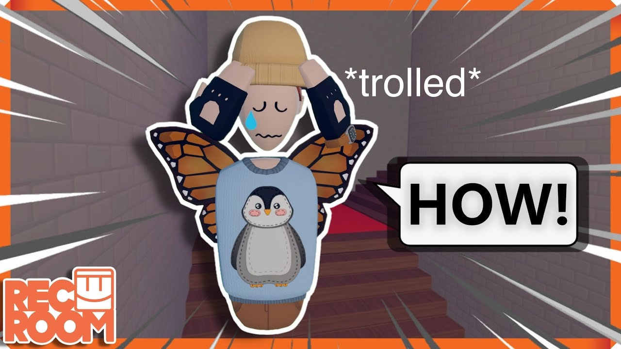TROLLING Rec Room Players With An INFINITE STAIRCASE!