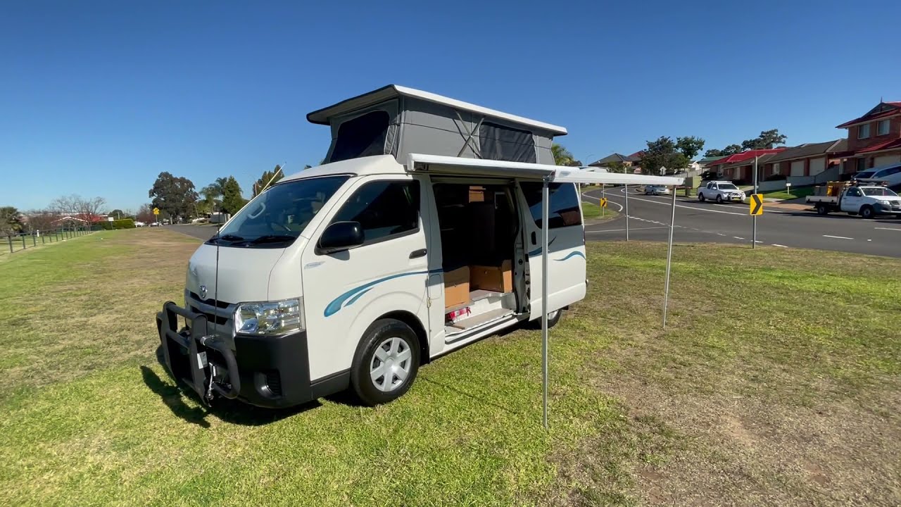 U736 Toyota Hiace Frontline Campervan - Low Kms - OPEN ROAD MOTORHOMES Stop Dreaming, Start Living!