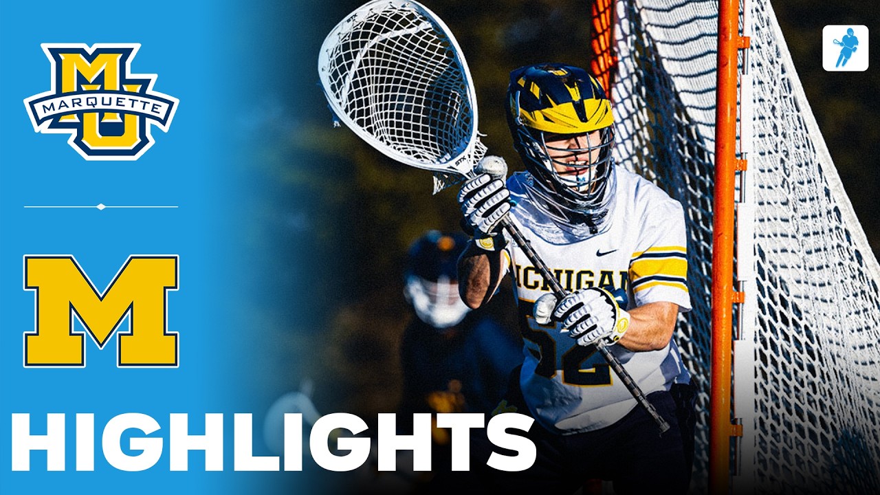 Marquette vs Michigan | NCAA College Lacrosse | Highlights - February 07, 2026