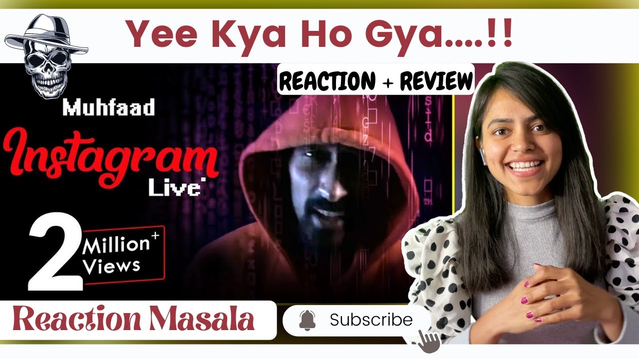Reaction on Instagram Live by Muhfaad | Reaction Masala | Arpan Sharma