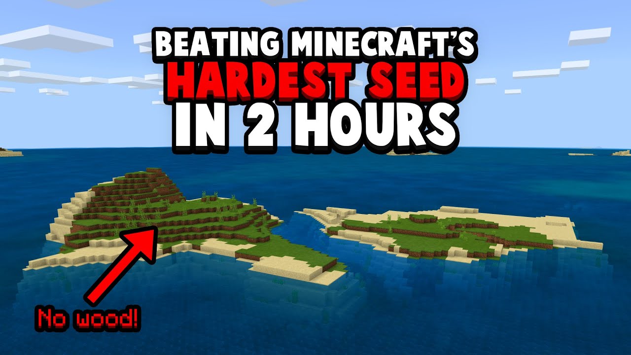 Can I Beat Minecraft's Hardest Seed In 2 Hours!?