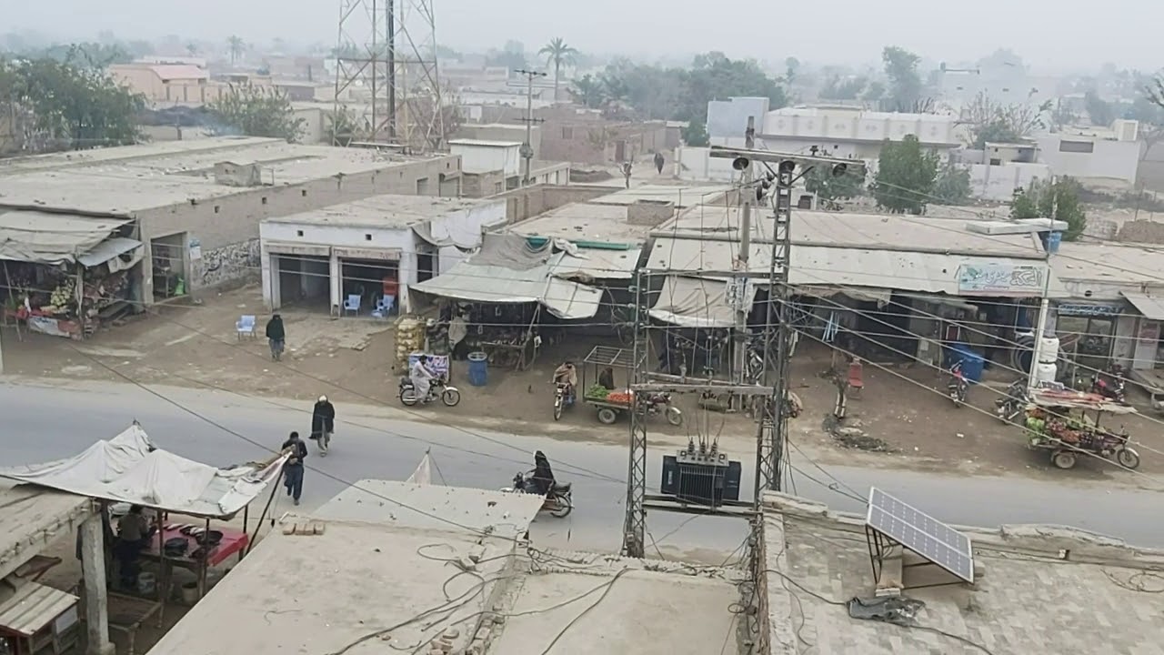 PAHAR PUR In 2020|An Ariel View Of Main GT road Pahar Pur Distirct Layyah Punjab Pakistan|Pahar Pur|