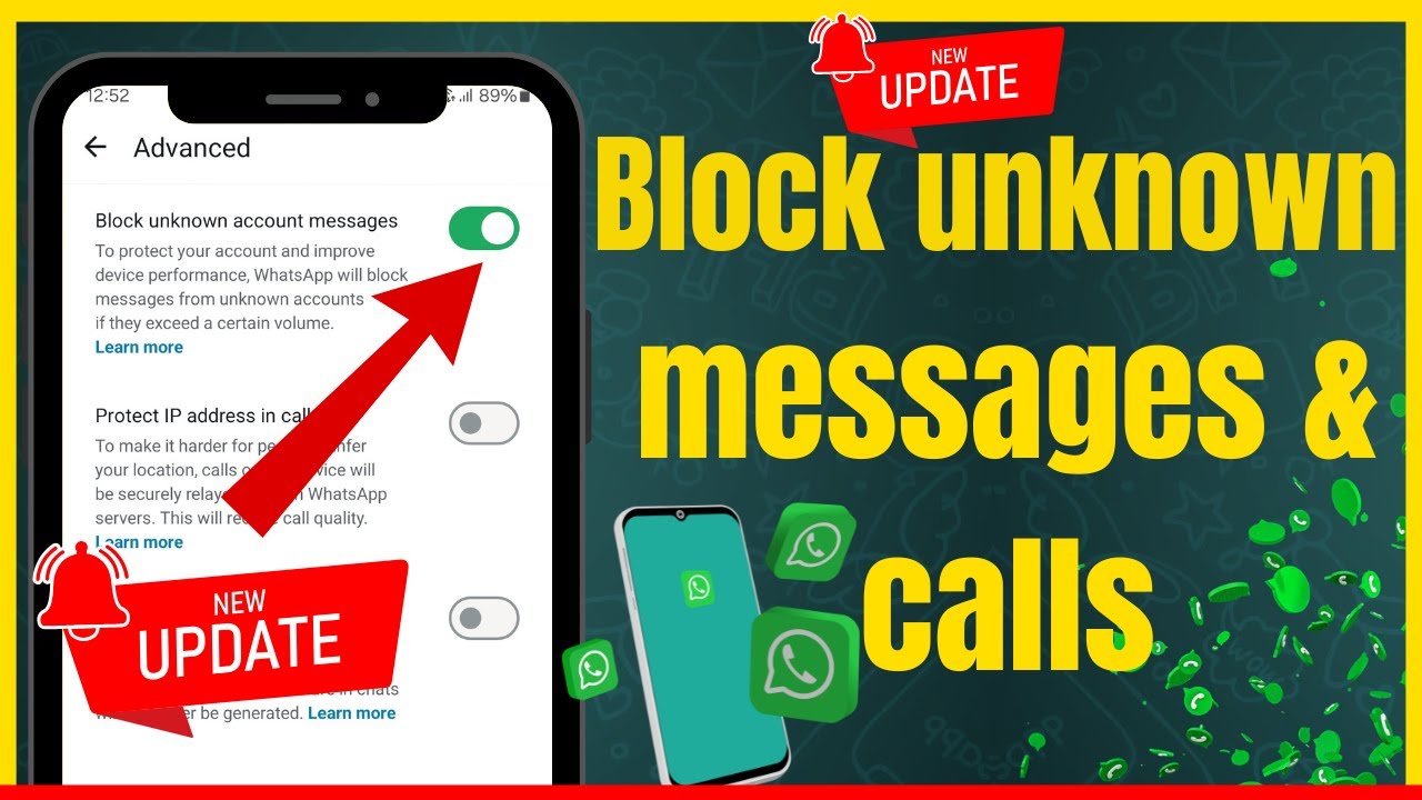 ✨ How to Block Unknown Messages & Calls on WhatsApp | Ultimate Privacy Guide! 🚫📵