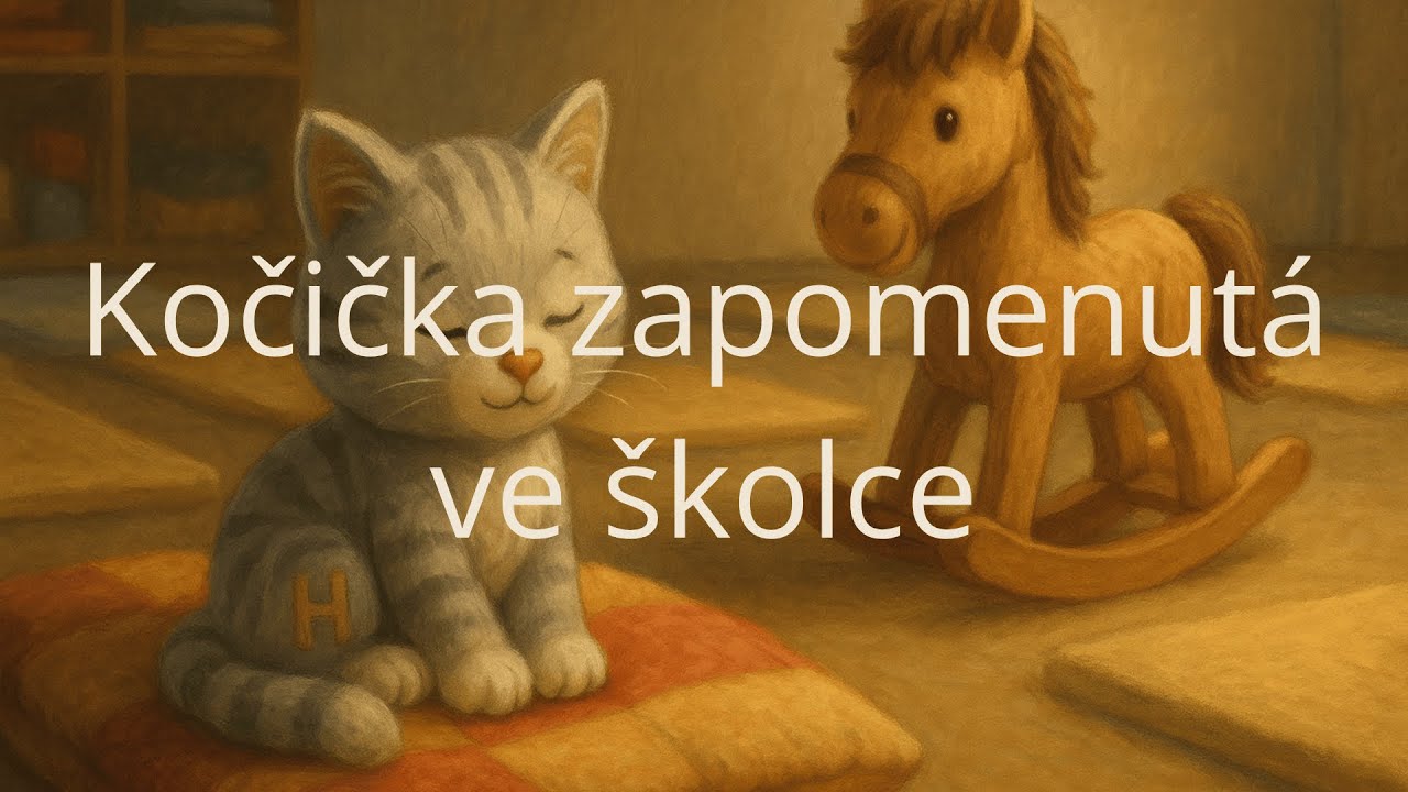 Audiopohádky pro děti - Kočička zapomenutá ve školce (pohádka na dobrou noc)