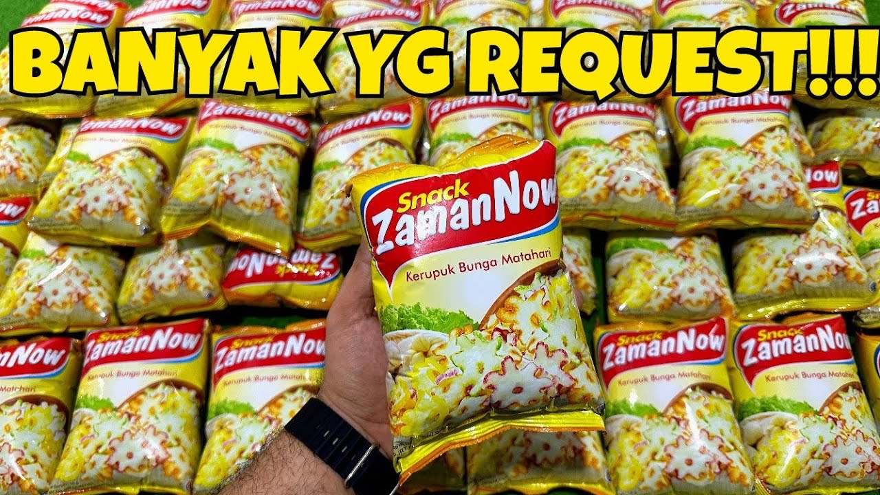BANYAK YG REQUEST!!! UNBOXING SNACK ZAMAN NOW SEABREG