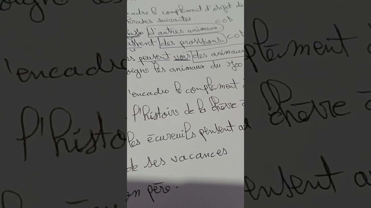 5ap/4ap: le COD/COI