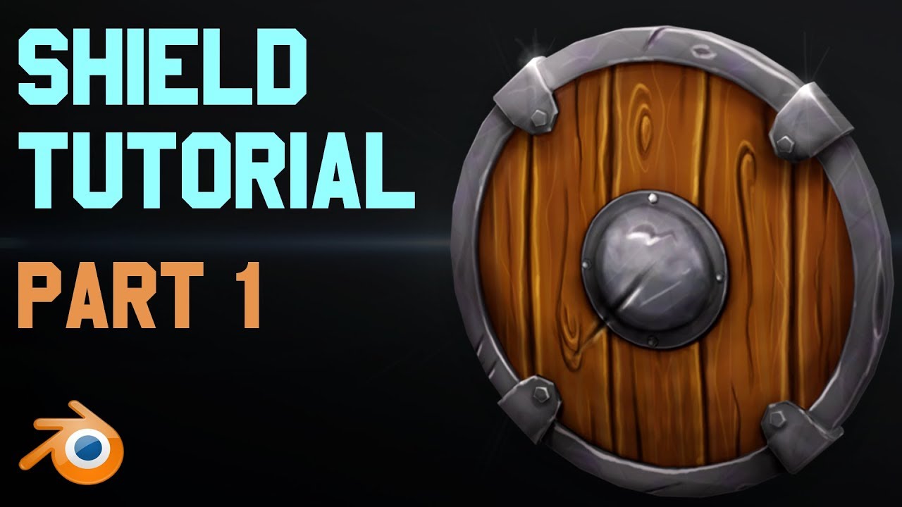 Blender 2.8 Medieval Shield Tutorial - Collab with Grant Abbitt: Part 1
