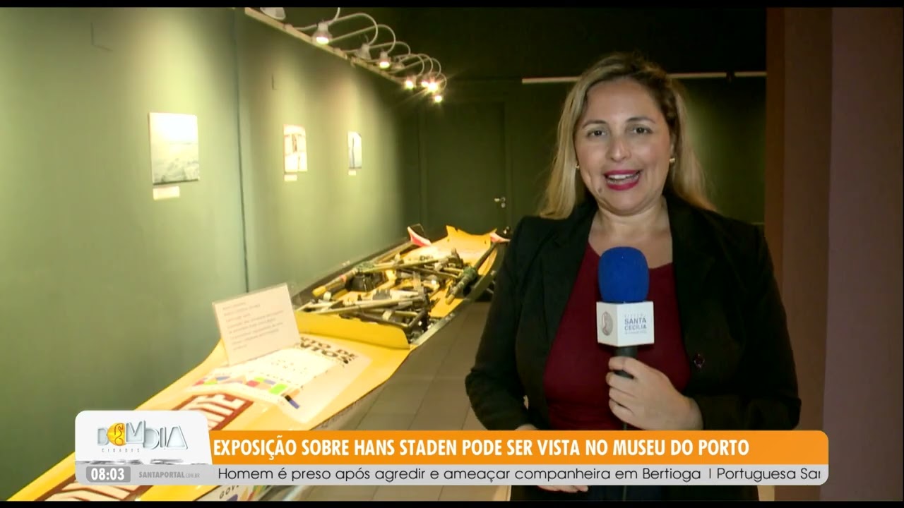 Exposição sobre Hans Staden pode ser vista no Museu de Porto - 22/1/26