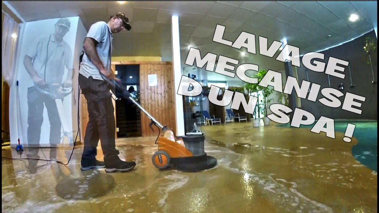 Lavage m&eacute;canis&eacute; &agrave; la monobrosse