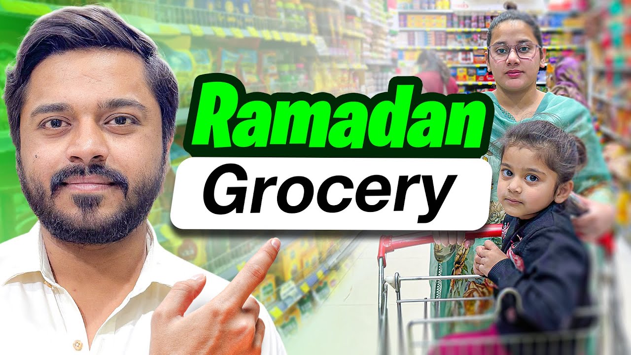 Finally Ramadan Grocery Shopping Karli😍🛒 Sadiq Remsha Vlog😍