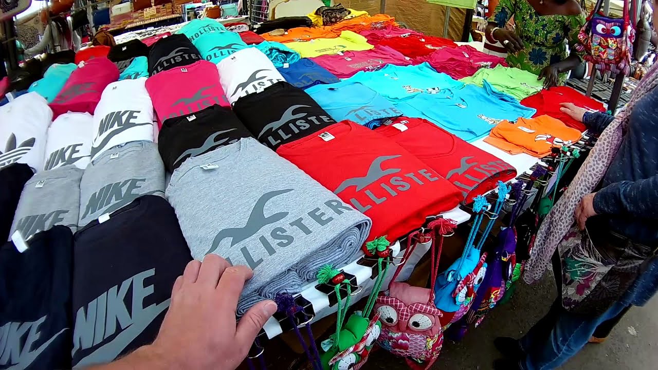 Market in Caleta de Fuste Fuerteventura 2018 HD