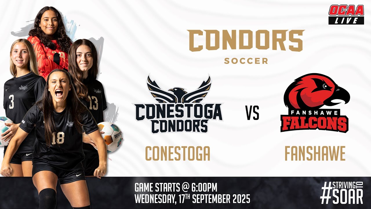 OCAA Women's Soccer ⚽️ Fanshawe @ Conestoga [2025/09/17]