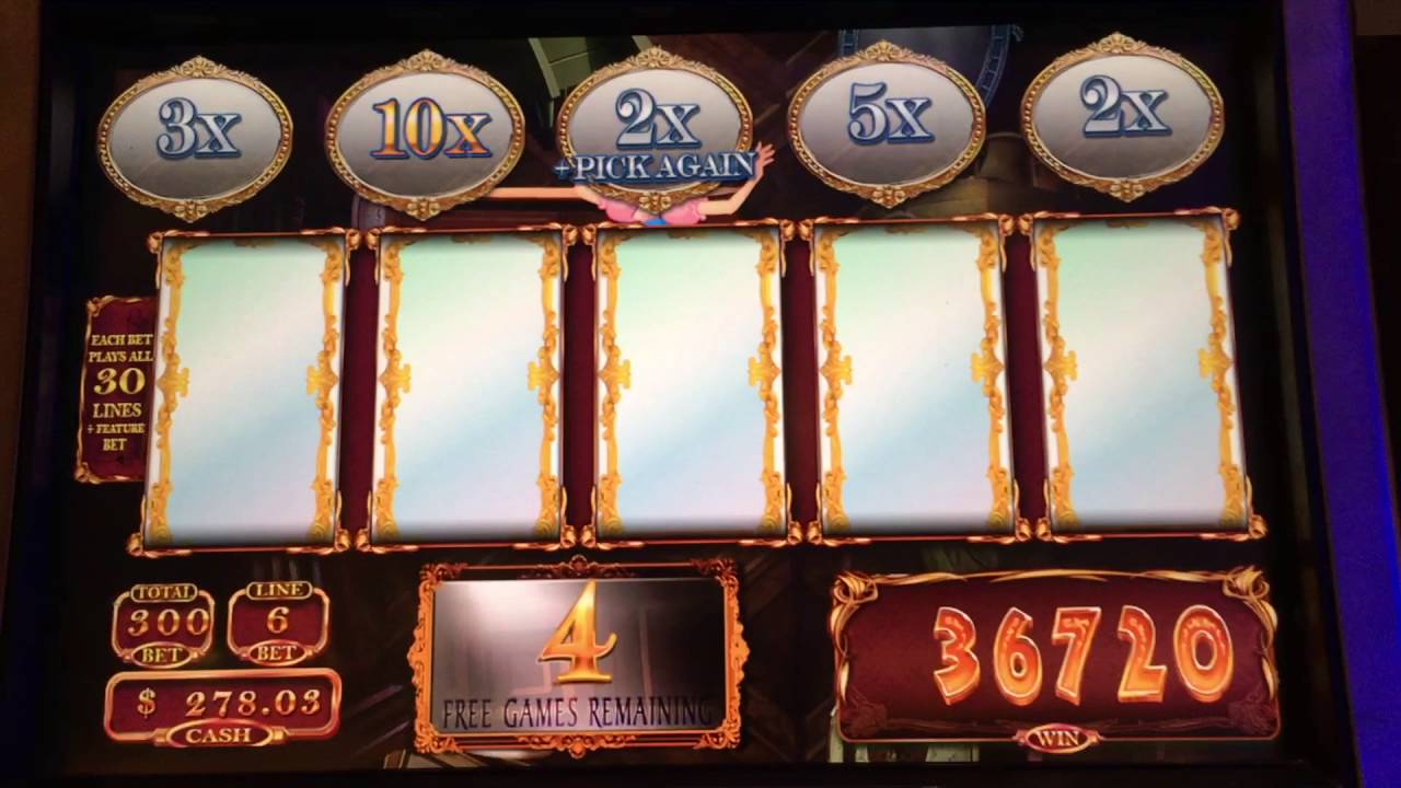 **SUPER BIG WIN** Alice in Wonderland BONUS MAX BET Slot Machine
