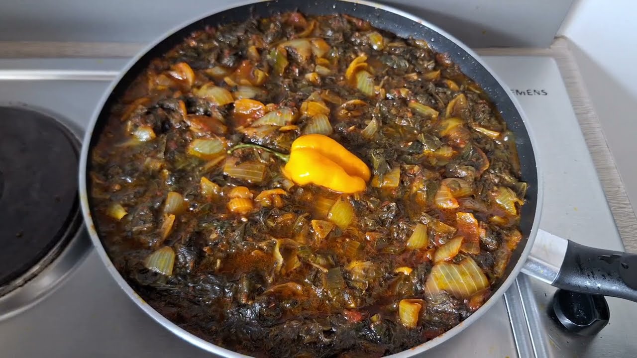 Recette matembele (Feuille de patates douce) en Français & Lingala