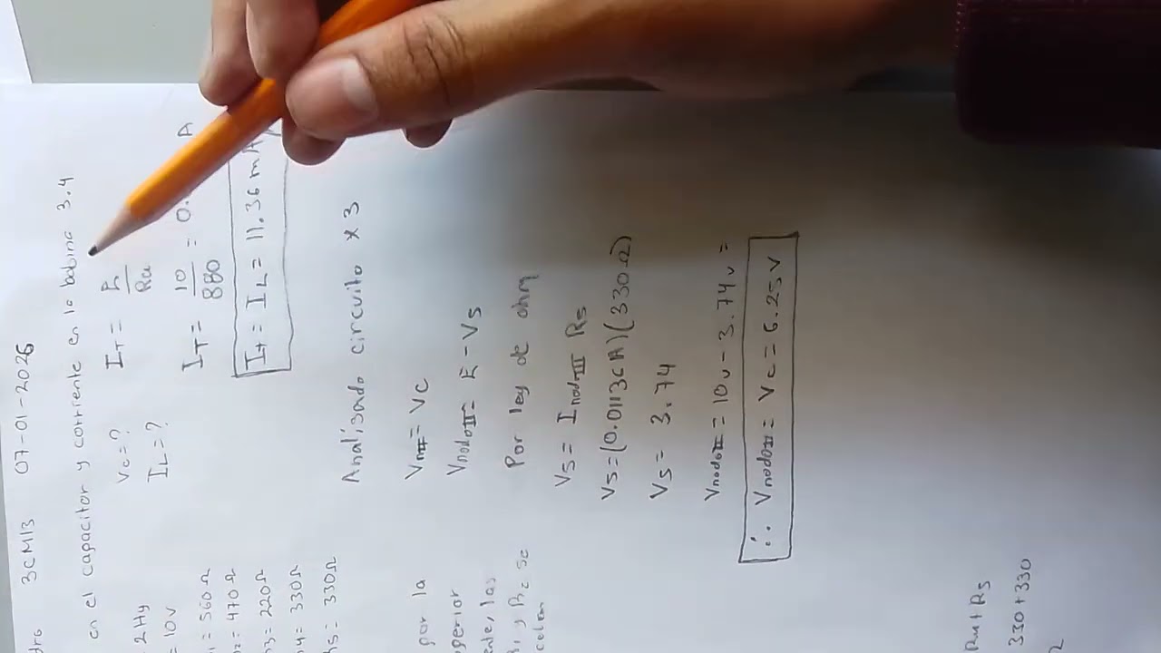 Problema 1 examen extraordinario, circuitos electricos de CA Y CD