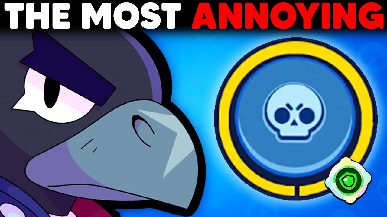 Топ-5 самых РАЗДРАЖАЮЩИХ бойцов в Brawl Stars...