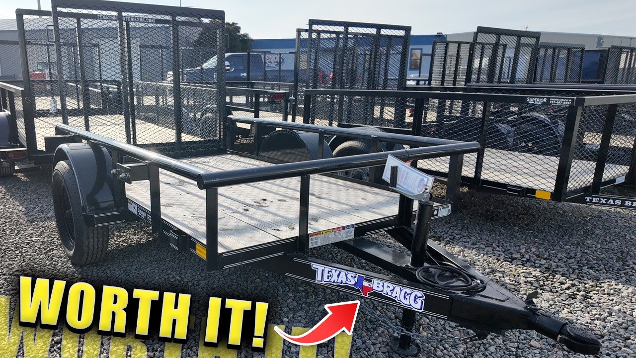 BEST VALUE Utility Trailer of 2026! | TEXAS BRAGG