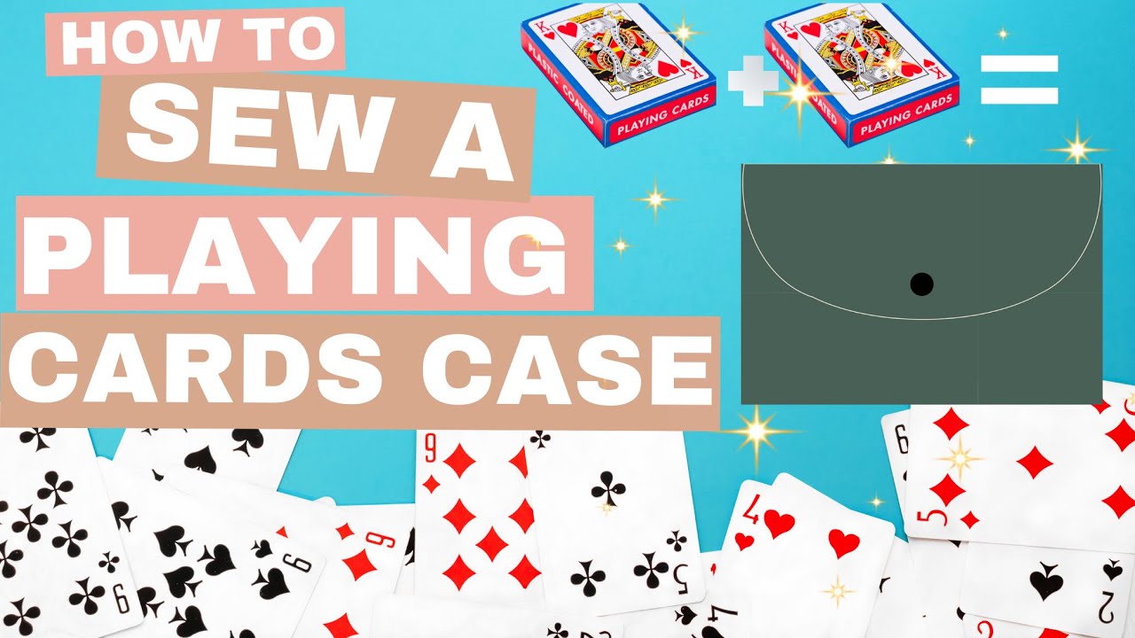 Sewing Tutorial | Playing Cards Case | Shanghai Rummy | Gift items 💘