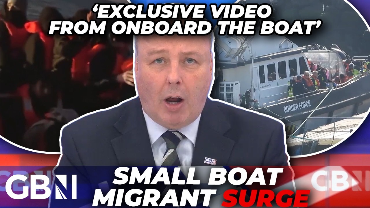 GBN Exclusive: 600 Small boat migrants cross the English Channel in BIGGEST one-day SURGE this year