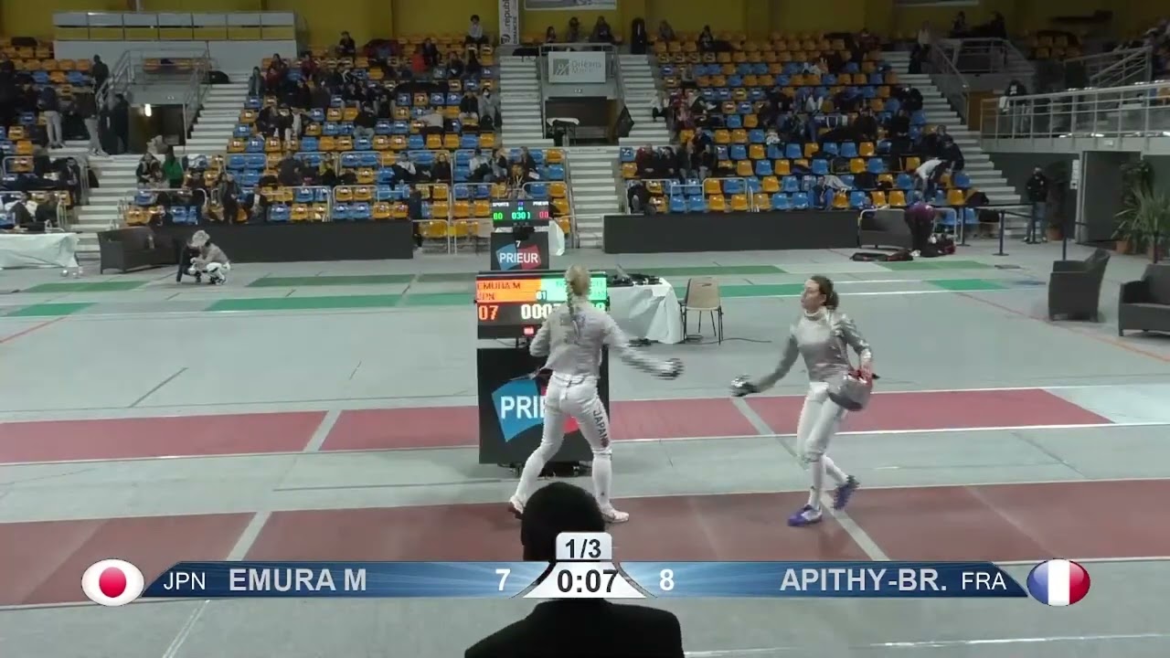 Orleans Grand Prix 2022 SWS - L8 - Emura Misaki JPN v Manon Apithy-Brunet FRA