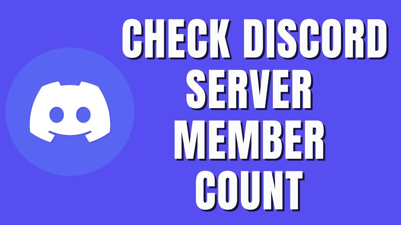 How To Check Members Count in Discord Server