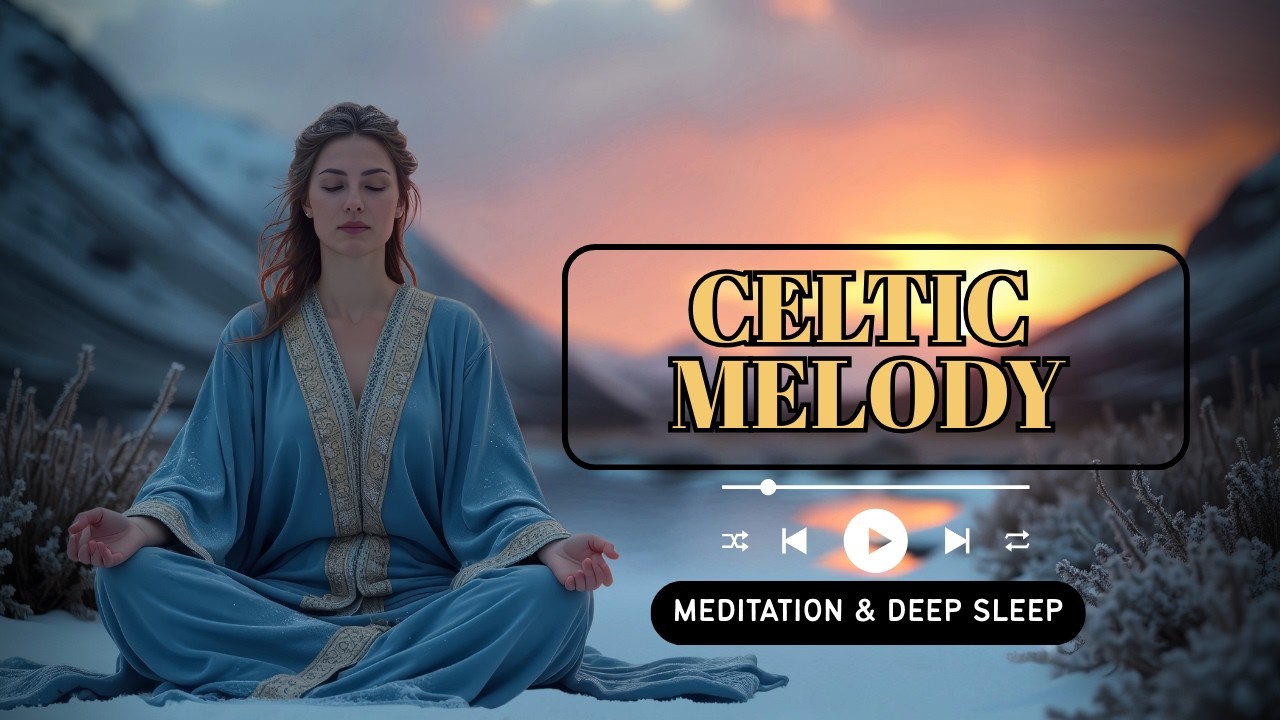 Melancholic Celtic Music 432Hz | Irish Flute and Harp in the Silent Forest | Celtic Music