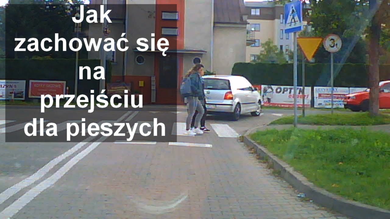 Jak zachować się na przejściu dla pieszych - podpowiedzi trenera pozytywnej jazdy