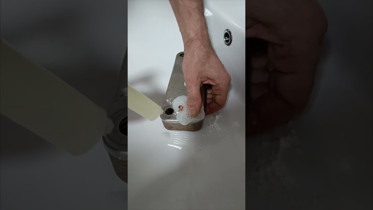 Kombi eşanjör temizliği ( sıcak suyu açınca ses yapıyor) Vaillant ecoFIT start