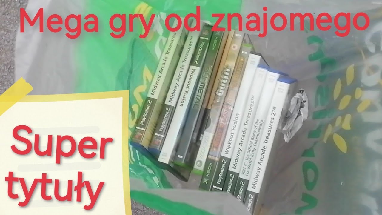 Zakup super tytułów po 2£ od znajomego, a 2 gry z tego płacą za całą reklamówkę 😁👌