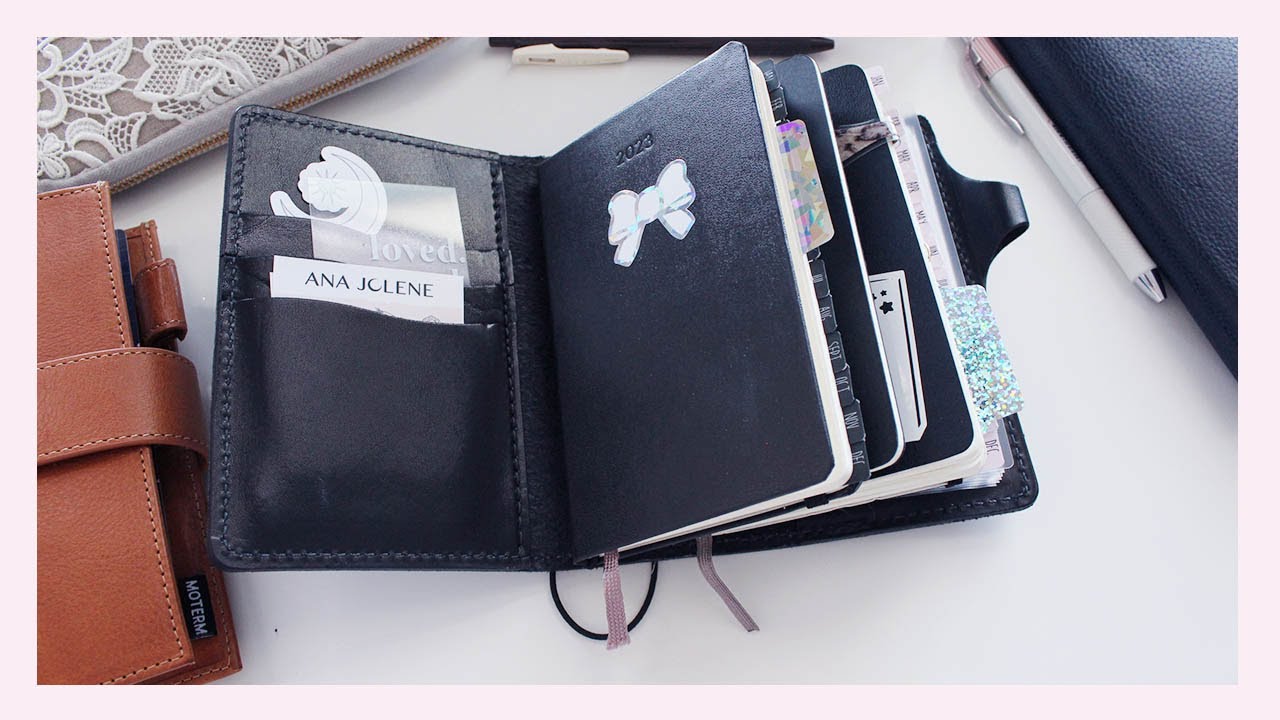 Chic Sparrow Pocket Plus TN Austen Morland и Moleskine Pocket Planner Настройка и пролистывание