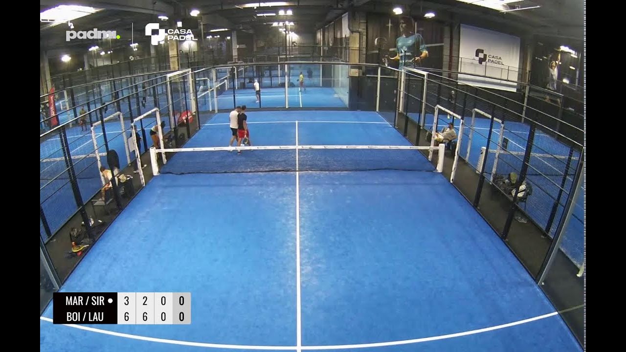 Camille Sireix & Melissa Martin vs Thomas Boileau & Bastien Laureau à CASA PADEL SAINT-DENIS