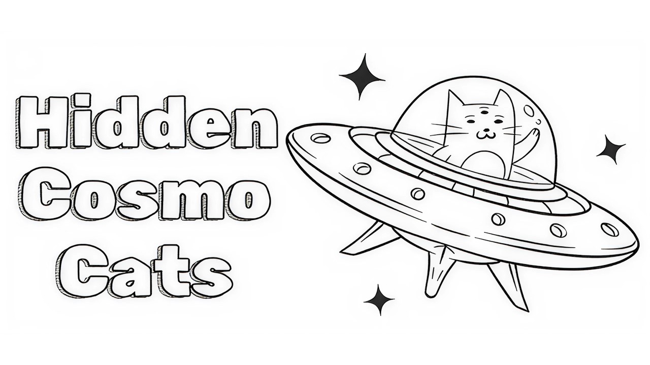 Hidden Cosmo Cats  [ Full Gameplay 100% - All Achievements - Free - with Extra Level ]