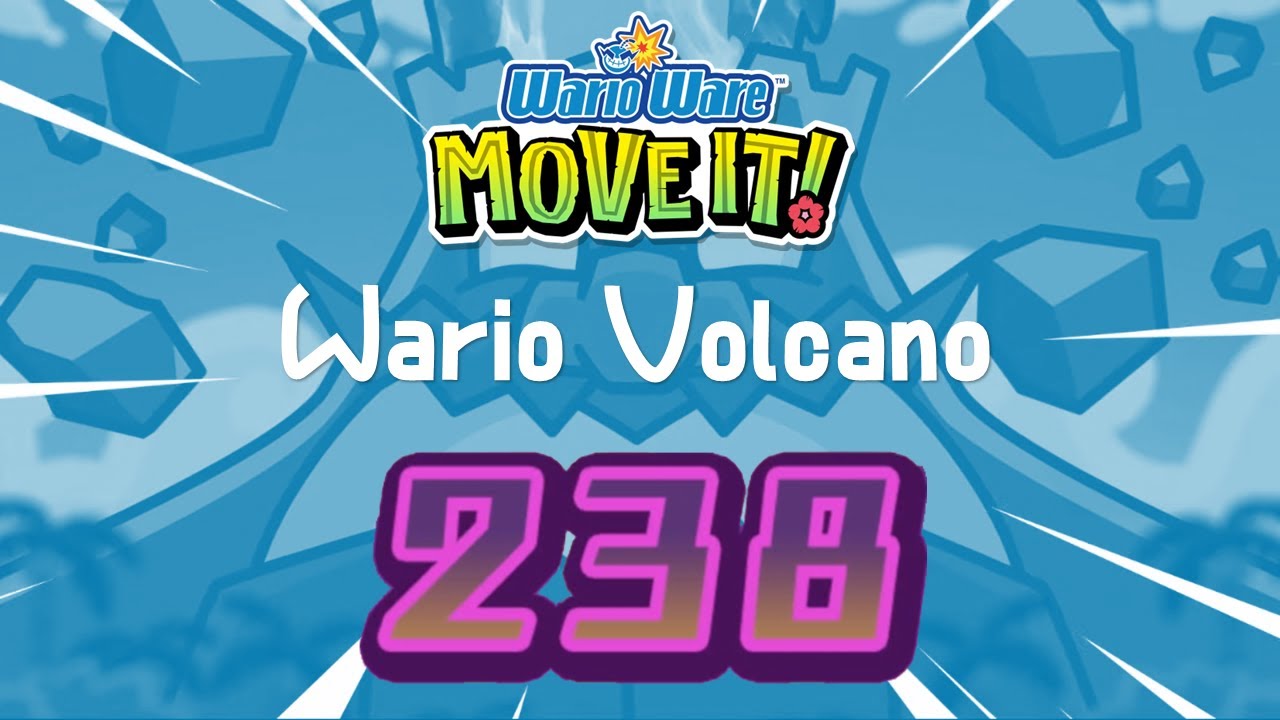 (OUTDATED) WarioWare: Move It! - Volcano Wario (238 Points)